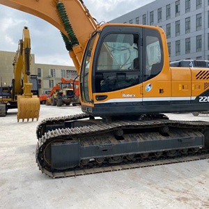 Secondhand Hyundai Robex 220LC-9S <b>Track</b> Excavator 2008 Model 22 Ton 150 kW Engine Orange Color Construction Equipment - Product Image 2