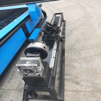 Chine Usine TJ-2040 Économique Cnc Plasma Machine De Découpe En Acier Au Carbone Plaque Tube Plasma Machine De Découpe Rotative