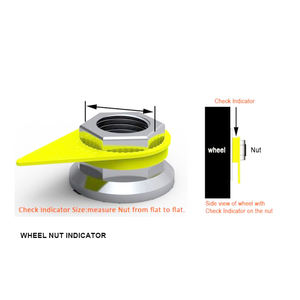 <span class=keywords><strong>Precio</strong></span> <span class=keywords><strong>de</strong></span> fábrica 17.19.22.24.27mm Allmay Indicador <span class=keywords><strong>de</strong></span> tuerca <span class=keywords><strong>de</strong></span> rueda Varios diámetros Punto <span class=keywords><strong>de</strong></span> control liso Indicador <span class=keywords><strong>de</strong></span> tuerca <span class=keywords><strong>de</strong></span> rueda suelta - Product Image 2