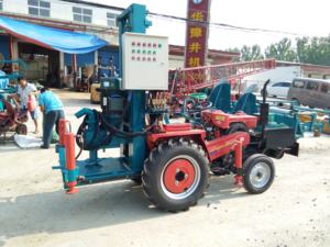 100m 깊은 작은 사용된 물 구멍 우물 드릴링 기계 - Product Image 5