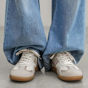 Chaussures <span class=keywords><strong>de</strong></span> sport décontractées GAT pour hommes, style rétro Old Money, en maille respirante <span class=keywords><strong>l</strong></span>égère, blanches, pour <span class=keywords><strong>l</strong></span>'été - Product Image 3
