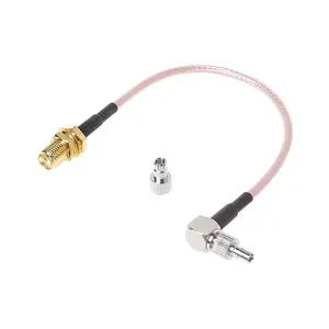 Fabriek Sma Vrouwelijke Naar CRC9/TS9 Dual Connector Rf Coaxiale Adapter RG316