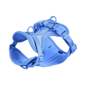 Solid Pattern PVC Pet Leash Collar Bänder Gepolsterte Dog Tactical Harness Anti-Bite Anti-Escape-Funktionen für aktive Hunde - Product Image 6