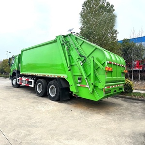 Camion compacteur de déchets HOWO 4X2 18-20m³ prêt à l'exportation pour l'ingénierie municipale et la gestion des déchets des villes intelligentes - Product Image 5