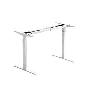 Cadre de bureau électrique moderne à double moteur, 3 positions, télescopique, en acier laminé à froid, large plage de <span class=keywords><strong>hauteur</strong></span> réglable, DS002 Pro - Product Image 1