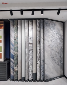 Chất lượng cao gạch đá cẩm thạch hiển thị đứng tùy chỉnh Gạch gốm Pull-out Rack hiển thị - Product Image 5