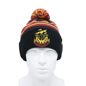 Gorros de Punto Personalizados de Alta Calidad, Estilo Pompón, con Estampado de Personajes, Patrón de Camuflaje, Logotipo Bordado, para Escenarios Empresariales - Product Image 6