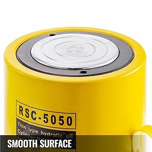 50T <strong>Hydraulic</strong> Cylinder <strong>Jack</strong> 50mm Stroke <strong>Porta</strong> <strong>Power</strong> Ram Lifting Industrial Tool Retract Automatically Building Construction - Product Image 3