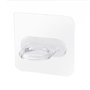 Ganchos para barras de cortina, cocina y baño, ganchos adhesivos multifuncionales con orificios redondos, sin necesidad de taladrar, venta al por mayor - Product Image 4