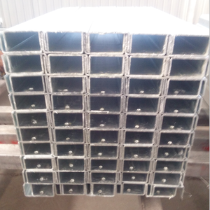 Perfil de Acero Galvanizado <span class=keywords><strong>en</strong></span> Frío <span class=keywords><strong>en</strong></span> Forma de C, 2 Pulgadas, con Ranuras <span class=keywords><strong>en</strong></span> Tres Lados, para Corte, Soldadura y Doblado, Grado Q235B, Acero de Construcción - Product Image 2