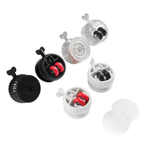 Universal Furniture Casters With Ball Bearings Quiet Operation Self Locking Brakes For Storage Furniture Grip Ring Stem - Product Image 3