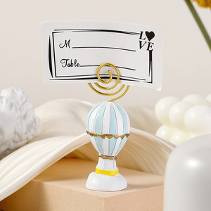 Nuovo arrivo-aria calda nuvole bianche palloncino portacarte festa decorazione tavolo bomboniere - Product Image 2