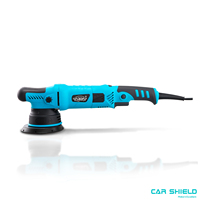 Polisseuse orbitale double action (DA) Car Shield 15 mm à vitesse variable pour le detailing automobile, avec autocollants OEM couleur personnalisée