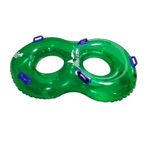 New swim ring High Quality Inflatable Water Park River clear Transparent Tube For Outdoor Amusement Park OEM&ODM