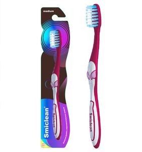 Cerdas de molienda cónicas para adultos, cepillo de dientes manual de cabeza completa, extra limpio, gran cantidad, OEM - Product Image 1