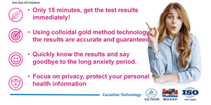 Teste de Antígeno <span class=keywords><strong>HPV</strong></span> com Swab Cervical CE Resultado Rápido em 15 Minutos - Product Image 3