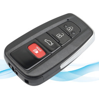 SZMAISHI Coque de clé de voiture télécommandée à 4 boutons pour Toyota, vente en gros d'usine, boîtier de clé vierge, boîtier de clé de rechange