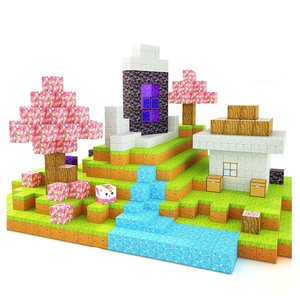 <span class=keywords><strong>Blocchi</strong></span> Magnetici Personalizzati Cinesi, Giocattoli Magnetici My World, Giochi Periferici, Lavorazione all'Ingrosso di Giocattoli e Giochi - Product Image 1