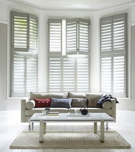 Chuyên Nghiệp Sản Xuất Bán Trực Tiếp Có Thể Điều Chỉnh Gấp Bên Ngoài Đồn Điền Cửa Sổ Màn Trập - Product Image 6