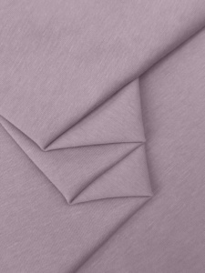 Tissu <span class=keywords><strong>jersey</strong></span> simple en mélange <span class=keywords><strong>de</strong></span> coton peigné et <span class=keywords><strong>de</strong></span> <span class=keywords><strong>lin</strong></span> <span class=keywords><strong>de</strong></span> qualité supérieure, respirant et absorbant l'humidité, idéal pour les t-shirts, les robes et les vêtements <span class=keywords><strong>de</strong></span> détente - Product Image 5