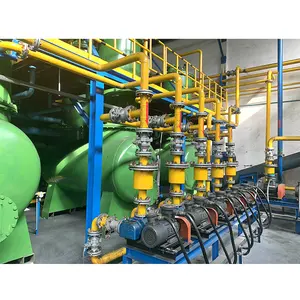 Eco-friendly Used Rubber Tyre Pyrolysis Machine / Plastic Pyrolysis Plant