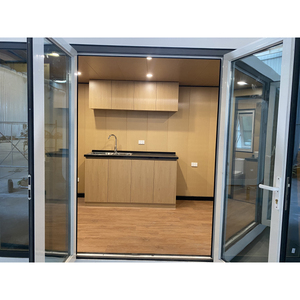 नए ग्लास मोबाइल हाउस तैयार मोबाइल ऑफिस मॉडुलर रेस्तरां की इमारतों को बिक्री के लिए पॉप अप करें - Product Image 4