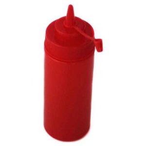เครื่องจ่ายอาหาร (360 มล.) SQUEEZE สีแดง 1285R36 - Product Image 1