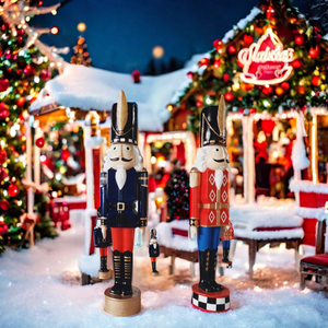 Thương Mại Lớn Ngoài Trời Sợi Thủy Tinh Nhựa Giáng Sinh Bức Tượng Nhỏ Xmas <span class=keywords><strong>Elf</strong></span> Santa Ghế Khổng Lồ Lollipop <span class=keywords><strong>Nutcracker</strong></span> Cho Giáng Sinh - Product Image 2