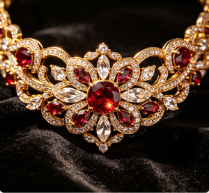 Conjunto de Joyería <span class=keywords><strong>Bellissimo</strong></span> con Collar Chapado en Oro para Mujer, Ideal para Fiestas, Bodas, Regalos, Compromisos y Banquetes Infantiles - Product Image 1