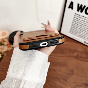 เคสโทรศัพท์ระดับพรีเมียมแบบย้อนยุคให้ความรู้สึกเหมือนหนัง PU + TPU เคสโทรศัพท์ทั้งหมดพร้อมช่องใส่บัตรสำหรับ iPhone 17 <span class=keywords><strong>Air</strong></span> 16 15 Pro <span class=keywords><strong>Max</strong></span> - Product Image 6