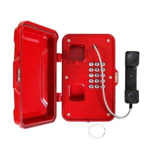 Teléfono Industrial Resistente a la Lluvia IP67, Teléfono de Emergencia con Cable para Uso en Exteriores - Product Image 1