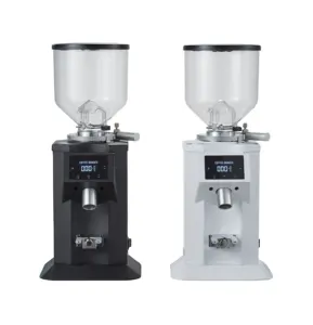 Profession elle kommerzielle Kaffeemühle elektrische Kaffee maschine mit LED-Bildschirm automatische Mühlen Kaffee