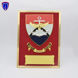 Plaque de récompense en bois bouclier décoratif en métal pour personnalisé du Kenya - Product Image 5
