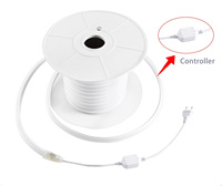 Tira de LED de Neón Flexible en Forma de D, T5, Haz de Luz Amplio de 270/360 Grados, para Iluminación de Letras de Canal, Directo de Fábrica