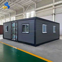 Mobil-home confortable extensible de 20 pieds en conteneur maritime en acier, préfabriqué, pour la quarantaine en Italie