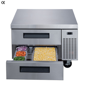 Chef Base Comercial <span class=keywords><strong>Restaurante</strong></span> <span class=keywords><strong>Utensilios</strong></span> <span class=keywords><strong>de</strong></span> <span class=keywords><strong>cocina</strong></span> <span class=keywords><strong>de</strong></span> acero inoxidable chef base refrigerador enfriador - Product Image 5