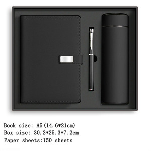 Carnet A5 avec stylo et gourde pour les nouveaux employés au bureau ou à <span class=keywords><strong>l</strong></span>'école - Product Image 2