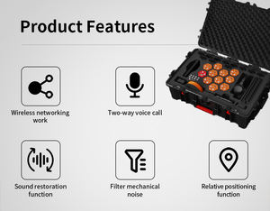 LSJ 수색 및 구조 시험 장비 고감도 음향 센서 필수 내진 감지기 - Product Image 4