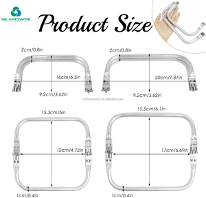 MZhardware Telai Tubolari in Alluminio <span class=keywords><strong>per</strong></span> <span class=keywords><strong>Borse</strong></span> Manici <span class=keywords><strong>per</strong></span> <span class=keywords><strong>Borse</strong></span> <span class=keywords><strong>per</strong></span> Fai da Te Forniture <span class=keywords><strong>per</strong></span> Creazione <span class=keywords><strong>Borse</strong></span> Artigianato Cucito Merci Disponibili <span class=keywords><strong>Accessori</strong></span> <span class=keywords><strong>per</strong></span> <span class=keywords><strong>Borse</strong></span> Fai da Te - Product Image 6