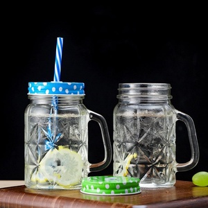 Proveedores personalizados de boca ancha Honey Canning Mason Jars Botellas con tapa de estaño <span class=keywords><strong>Precio</strong></span> más bajo - Product Image 6