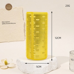 Nouveau modèle tendance, rouleau à cheveux coréen à huit caractères, très populaire, pour usage domestique, en plastique, pour boucles intérieures volumineuses, résistant aux basses températures - Product Image 5