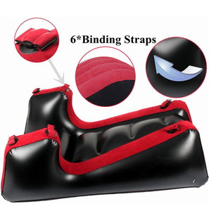 Sillón Sexual Inflable, Cojín de Rampa para Muebles de Bondage Sexual, Juguetes BDSM, Almohada de Soporte para <span class=keywords><strong>Posiciones</strong></span> Más Profundas para Parejas Adultas - Product Image 2
