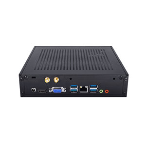 Kompakt ve taşınabilir Mini PC Intel çift çekirdekli N2840 iş küçük masaüstü bilgisayar için çift ekran - Product Image 3