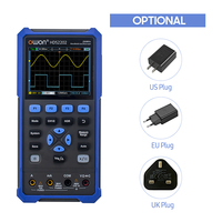 Oscilloscope numérique OWON à deux canaux, bande passante de 200 MHz, fréquence d'échantillonnage de 1 GSa/s, oscilloscope analogique multimètre 2 en 1 HDS2202