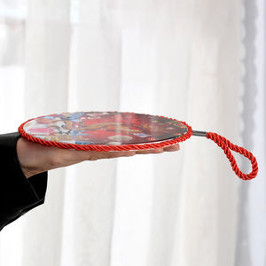 Salvamanteles de cerámica con estampado bohemio de 5mm respetuoso con el medio ambiente al por mayor, Mantel Individual de corcho personalizado, almohadilla de protección resistente al calor con cable ligero - Product Image 5