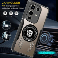 Étui de téléphone en TPU PC à dissipation thermique pour Infinix Note 50 50S 50X 40 30 12 11 10 Pro Plus Note 8 7, résistant aux chutes, respirant