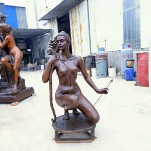 Hochwertige Nackte Frauenstatue Bronze Moderne Kunstskulptur - Product Image 3