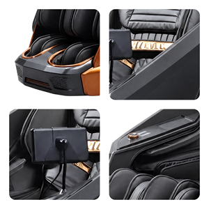 Fábrica china, venta al por mayor, sillón de presión de aire de cuerpo completo, silla de masaje de carga inalámbrica con masaje de cabeza de pie - Product Image 2
