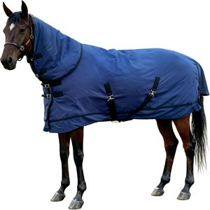 Manta <span class=keywords><strong>de</strong></span> caballo impermeable <span class=keywords><strong>de</strong></span> invierno 1200D personalizada con cubierta para el cuello - Product Image 2