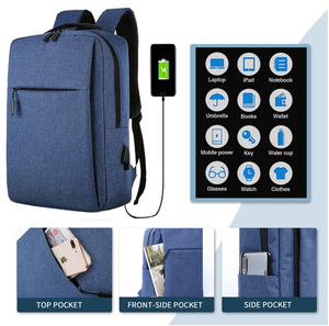 Business Leisure Style Computer <b>Backpack</b> <b>with</b> Laptop <b>Compartment</b> Waterproof School Travel <b>Backpack</b> - Product Image 2